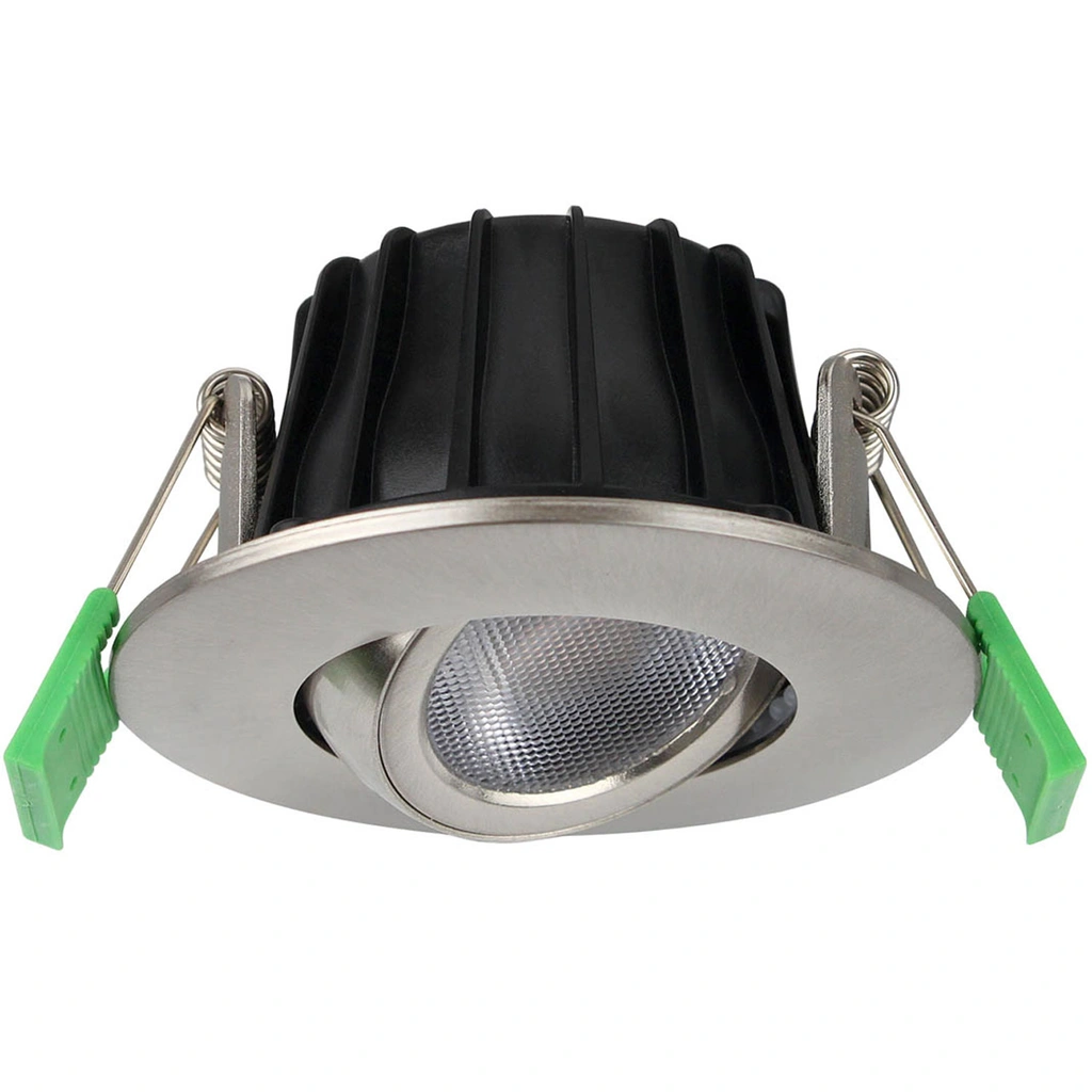 Ellen Infälld downlight Dim-to-Warm 520lm IP65 1-pack Borstad stål 