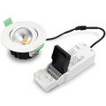 Lisa Dimbar Infälld downlight 3000K 600lm IP65 3-pack Vit