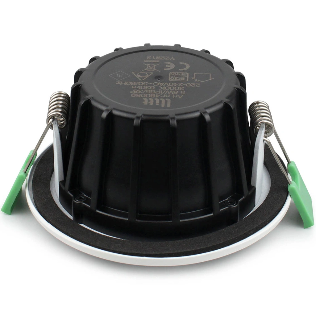 Lisa Dimbar Infälld downlight 3000K 600lm IP65 3-pack Vit