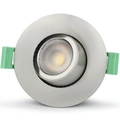 Sanna Dimbar Infälld downlight 3000K/4000K 520lm IP65 1-pack Borstad stål   