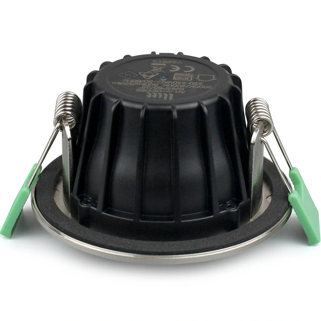 Sanna Dimbar Infälld downlight 3000K/4000K 520lm IP65 1-pack Borstad stål   