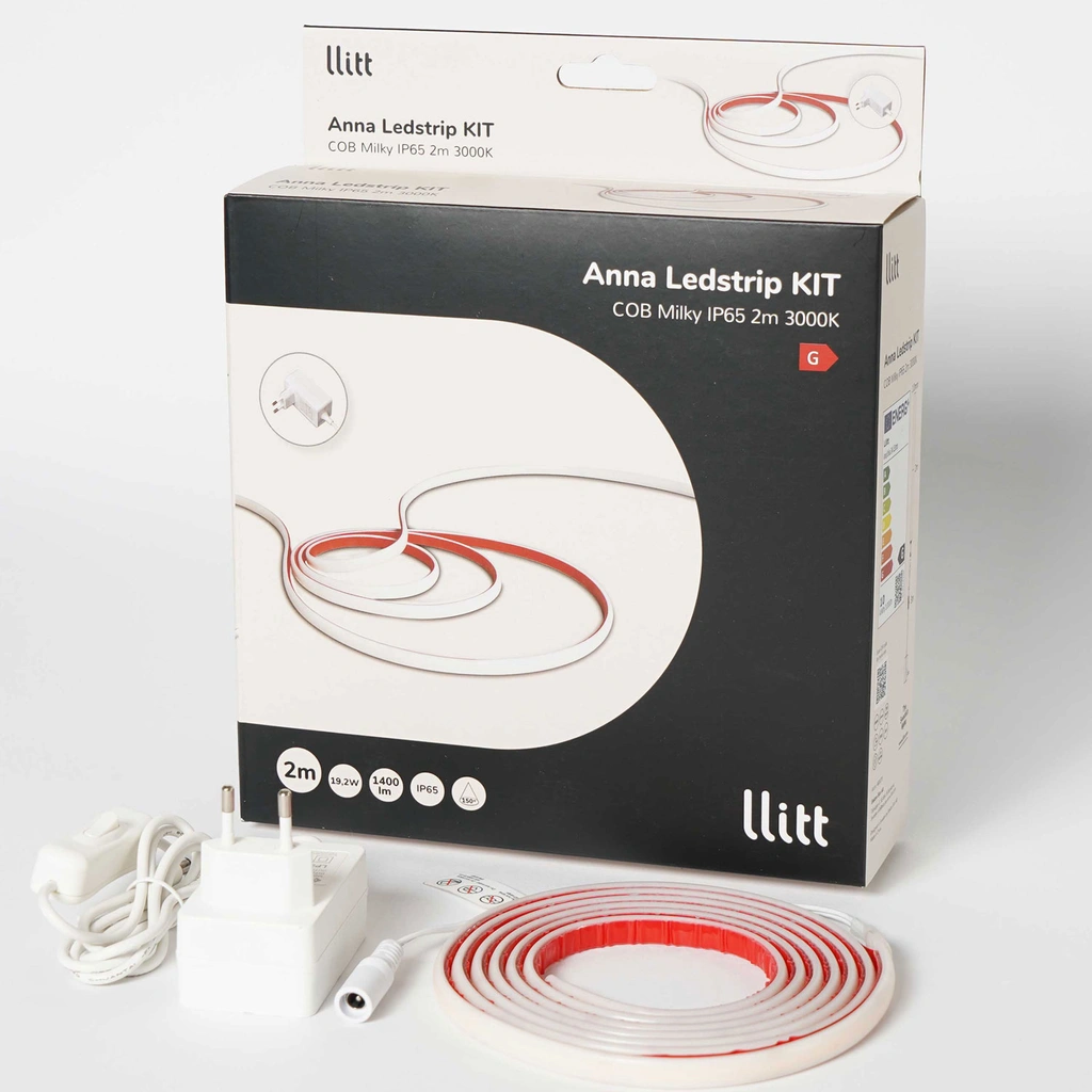 Anna Ledstrip kit COB-LED Milky IP65 2m​​ 3000K​​​
