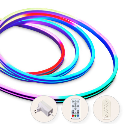 Alexandra Ledstrip kit RGBIC Neon Smart Tuya WiFi 5m​​​