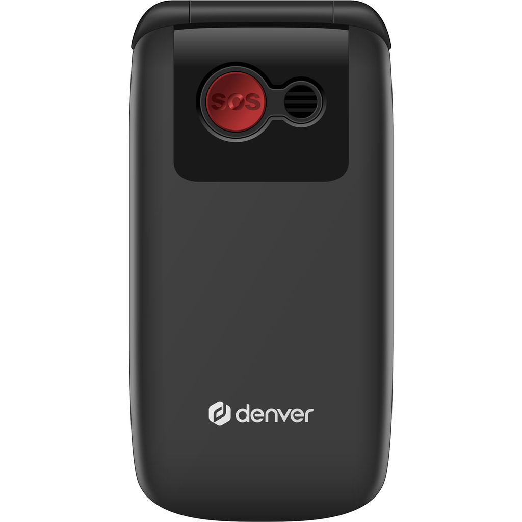 4G Knapp-telefon med 2,4” färg-skärm, Bluetooth, SOS-knapp, flip-modell 