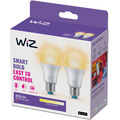 WiFi Smart LED E27 Normal 60W 806lm Dimbar varmvit 2-pack