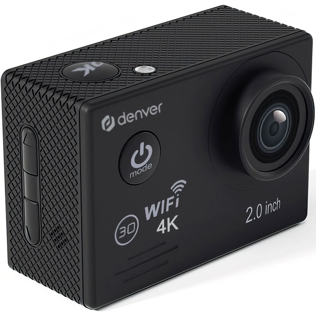 Action-kamera 4K Wi-Fi 8Mpixel 140° vid-vinkel ACK-8064