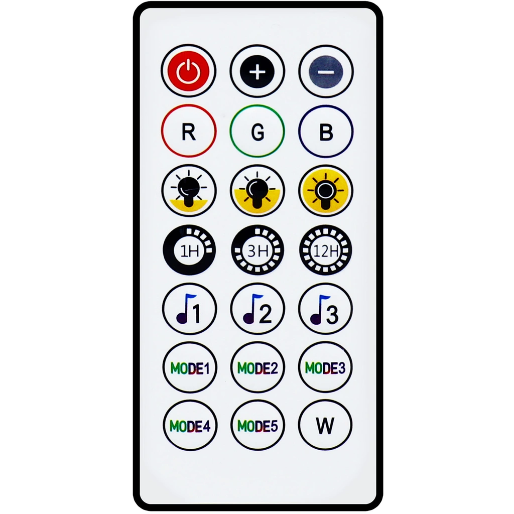 RGB-ljusslinga med fjärrkontroll och WiFi Tuya IP65 3 m