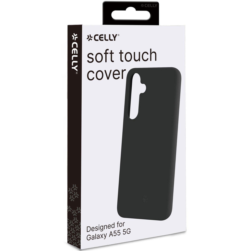 Cromo Soft rubber case Galaxy A55 5G Svart