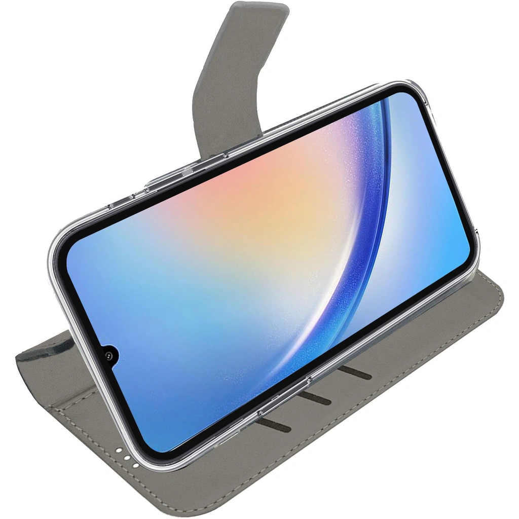 Wally Wallet Case Galaxy A35 5G Svart