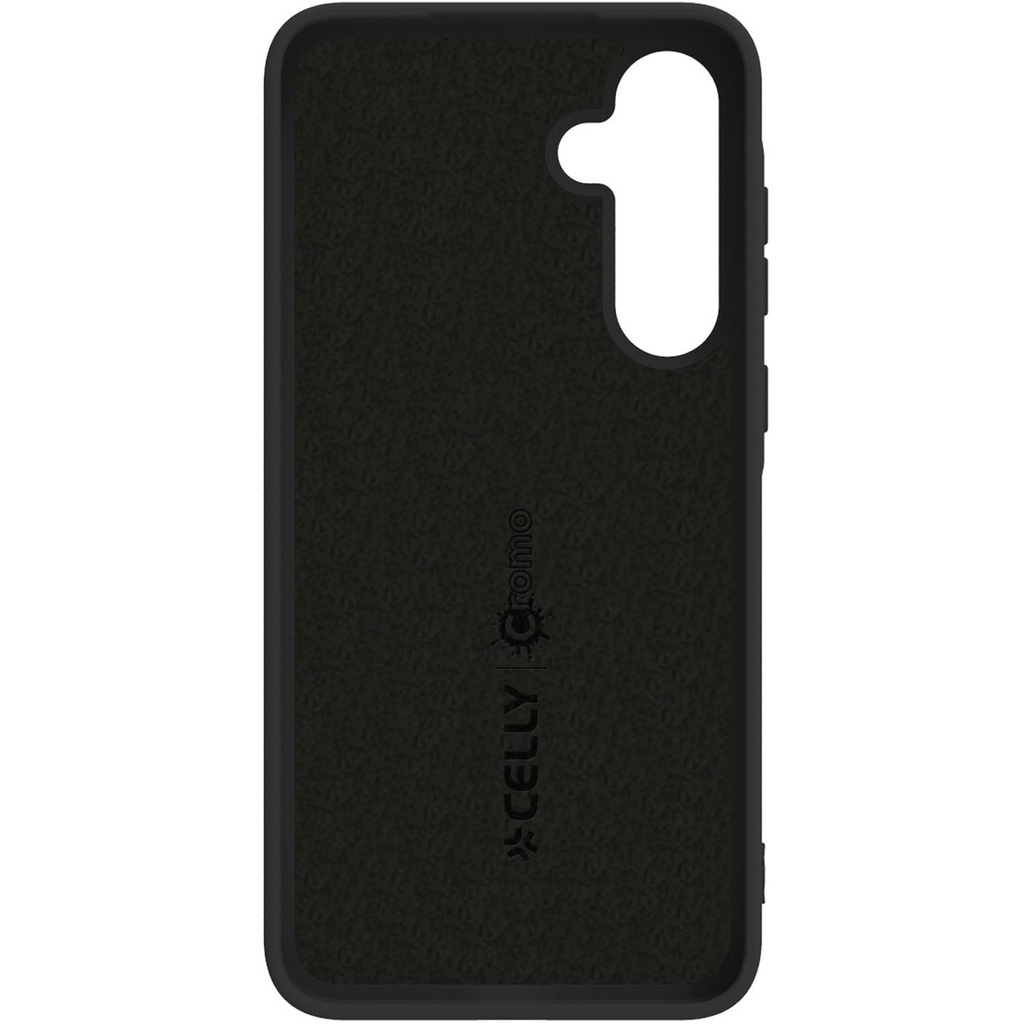 Cromo Soft rubber case Galaxy A35 5G Svart
