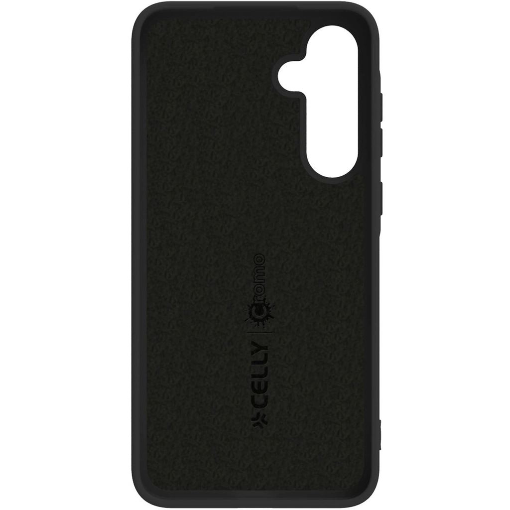 Cromo Soft rubber case Galaxy A35 5G Svart