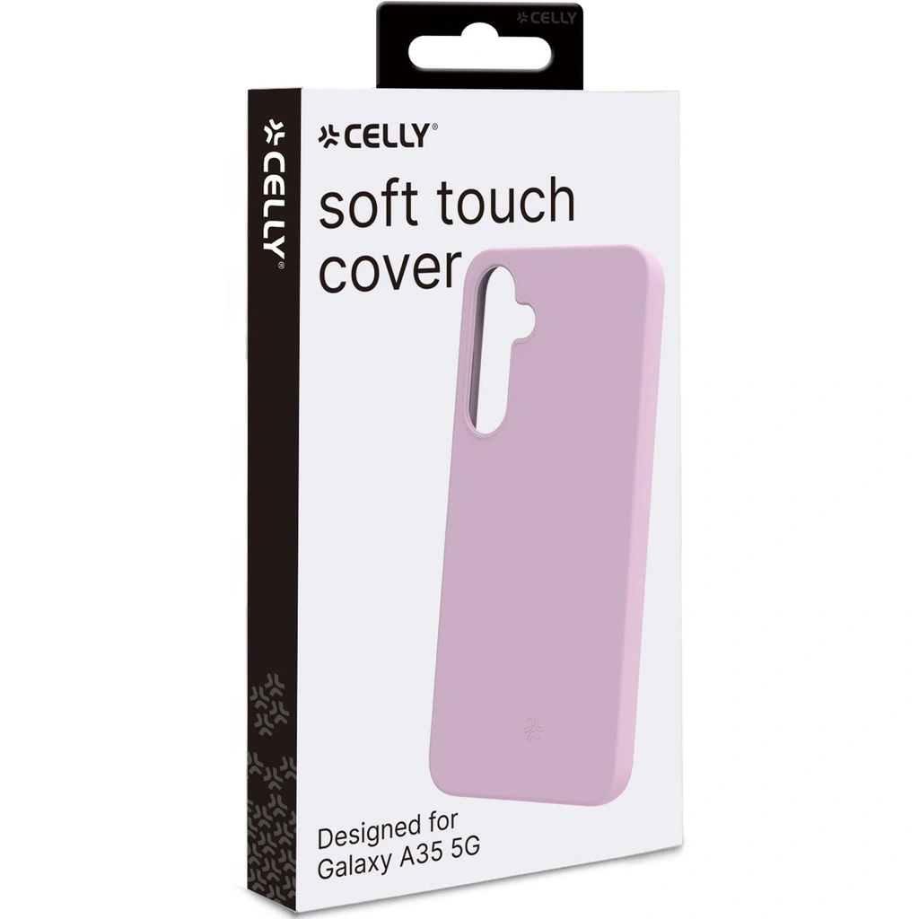 Cromo Soft rubber case Galaxy A35 5G Rosa