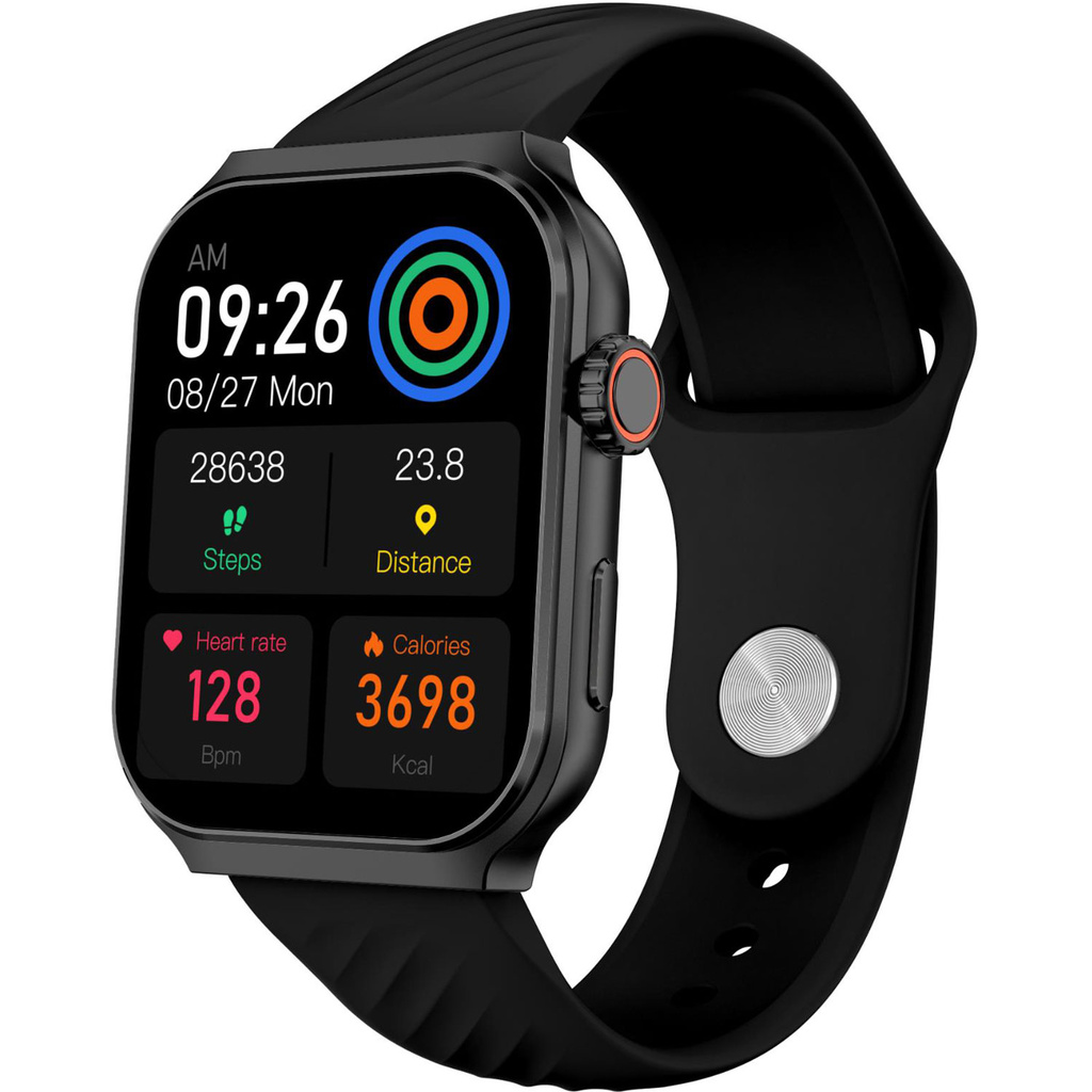 Trainer Ultra Smartwatch 2 med två armband Svart + Orange