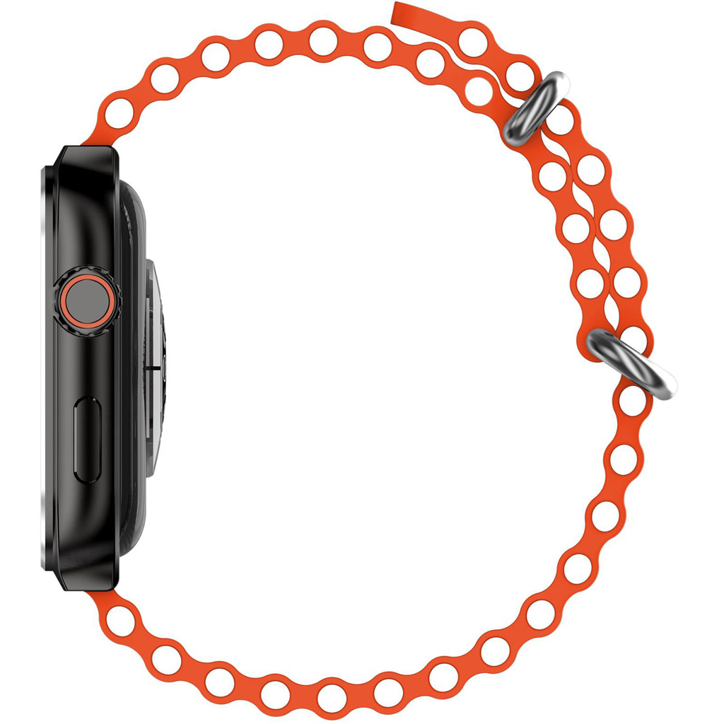 Trainer Ultra Smartwatch 2 med två armband Svart + Orange