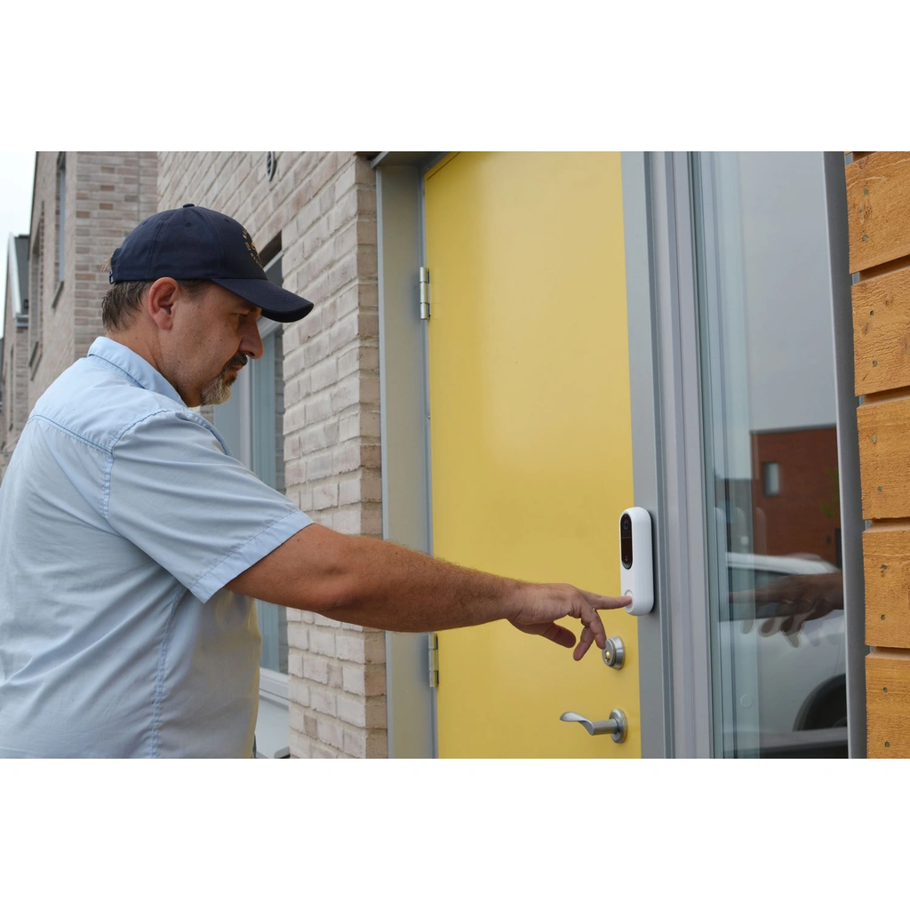 Videodörrklocka WiFi 8531 Vit 