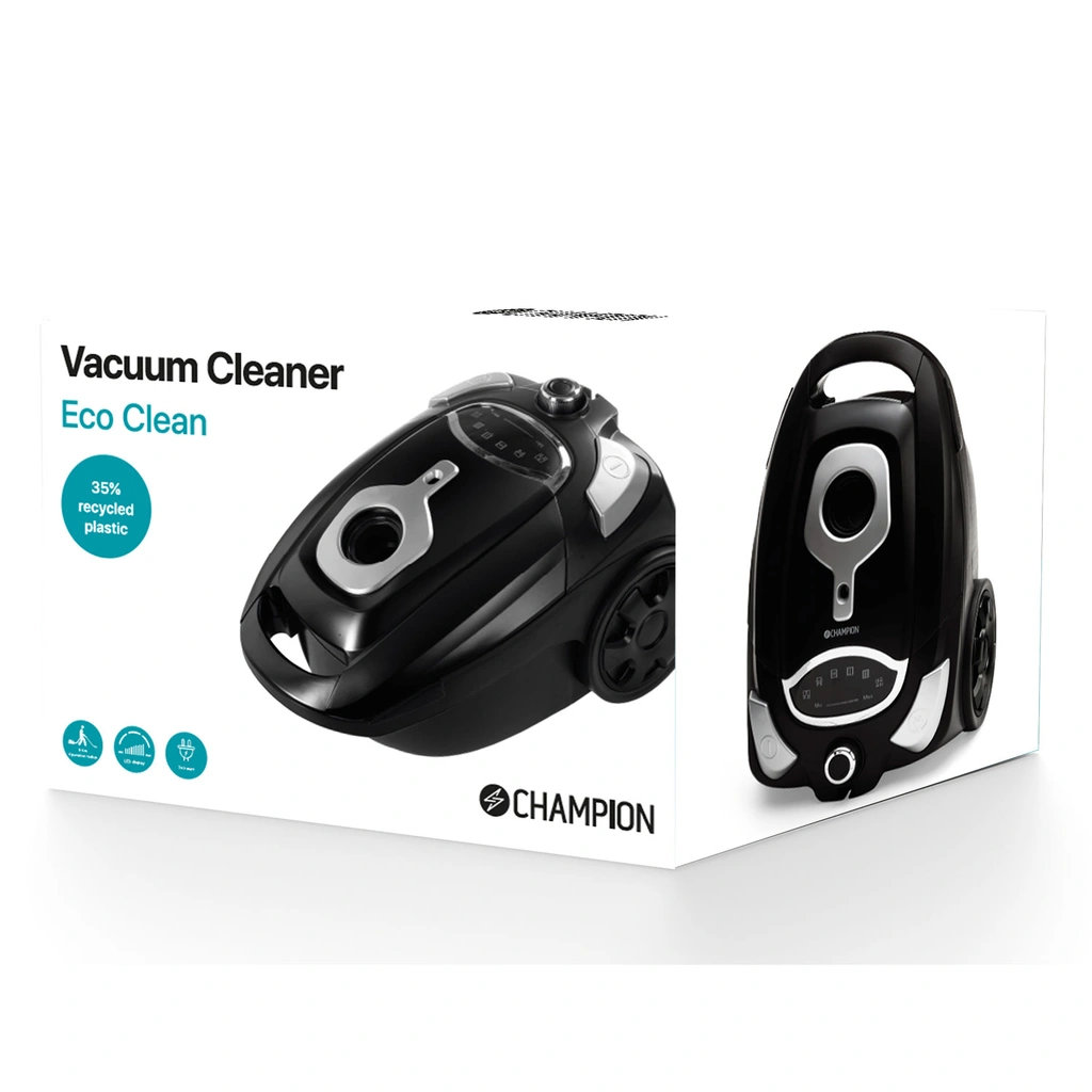Vacuum Cleaner Eco Clean 700w 9.5m DS400 Matte Black