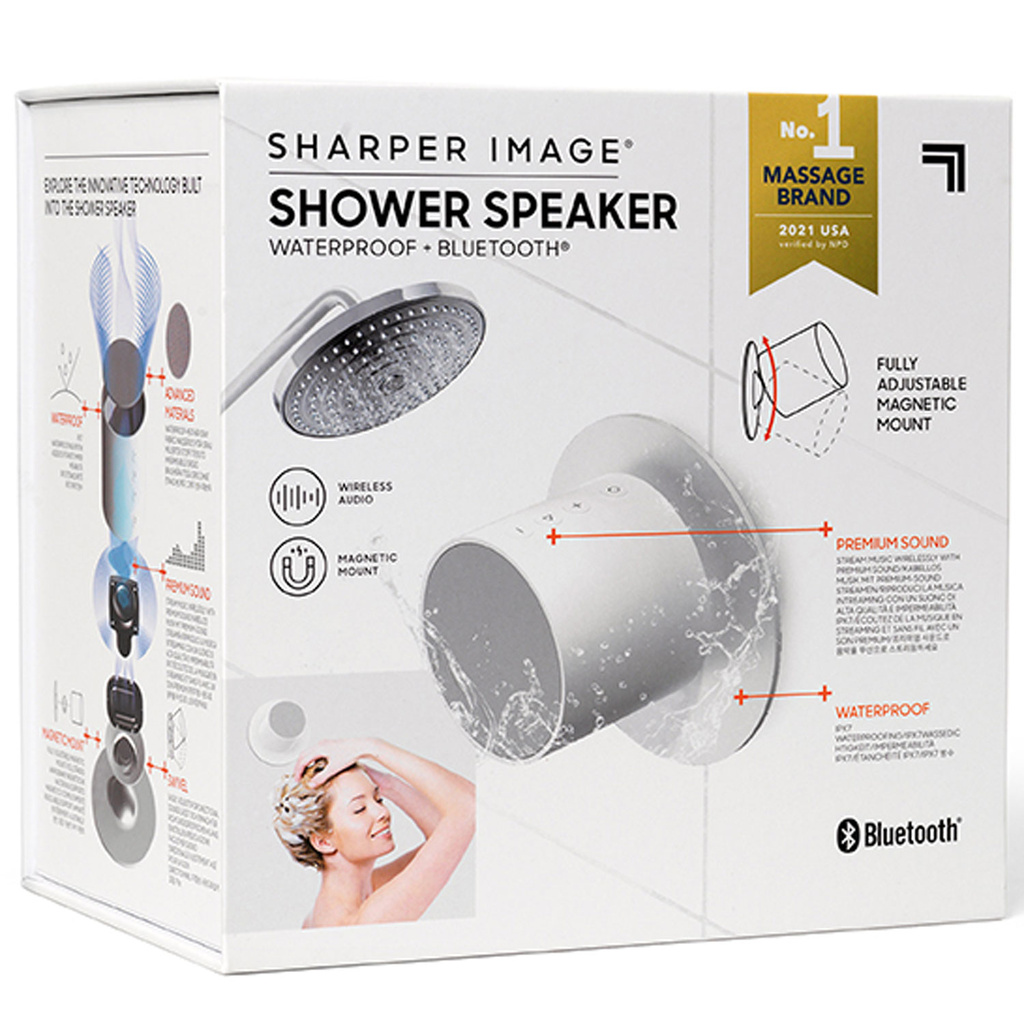 Bathroom Shower Bluetooth Speaker with Magnetic Mount