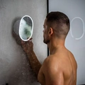 Bathroom Shower Mirror with Magnetic Mount
