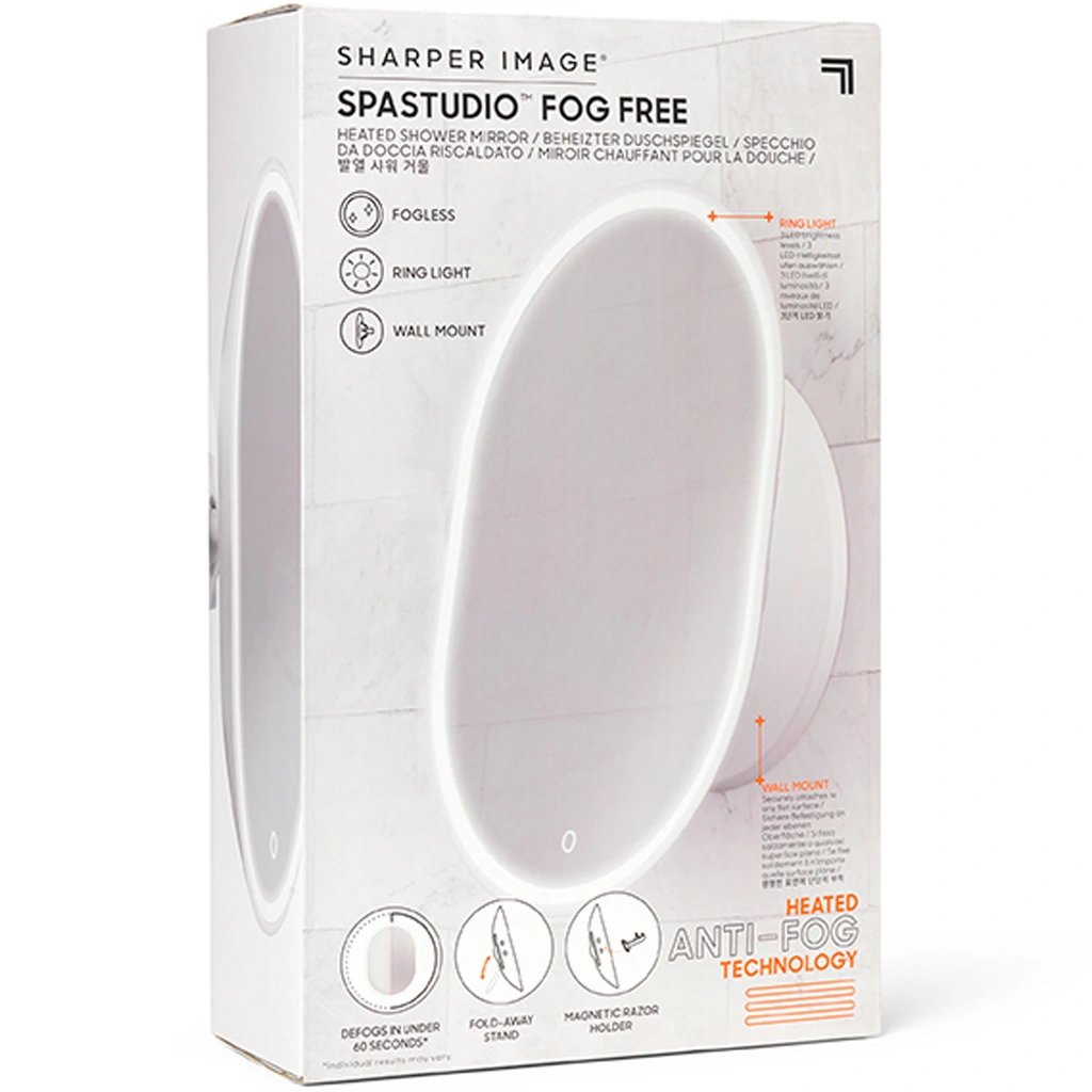 Bathroom Shower Mirror with Magnetic Mount