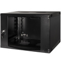 19" Väggskåp/serverskåp U6 540 x 450 x 330 mm Omonterat Svart
