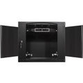 19" Väggskåp/serverskåp U9 540 x 450 x 460 mm Omonterat Svart