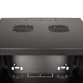 19" Väggskåp/serverskåp U9 540 x 450 x 460 mm Omonterat Svart