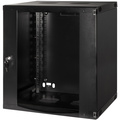 19" Väggskåp/serverskåp U12 540 x 450 x 595 mm Omonterat Svart