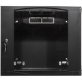 19" Väggskåp/serverskåp U15 540 x 450 x 725 mm Omonterat Svart