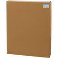 19"-hylla 2U 440 x 406 mm max 25 kg Svart