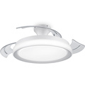 Bliss Takfläkt med LED-belysning Varm-/kallvitt 4500 lm