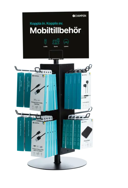 Butiksställ Snurrbart Bord