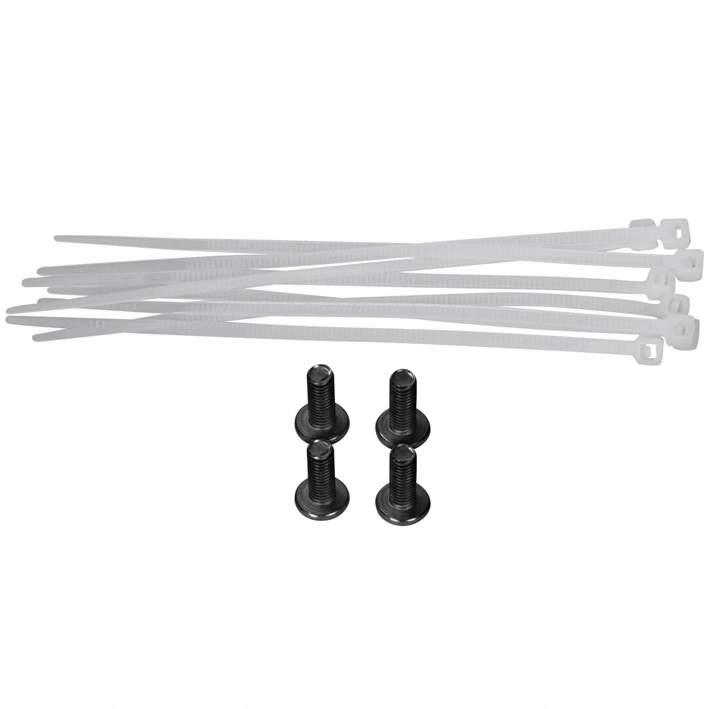 Patchpanel 24-portar Cat6 för 19" rack U1 Svart