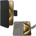 Wally Wallet Case iPhone 16 Plus Svart