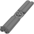 Portabelt bordsstativ för laptop max 16" Aluminium