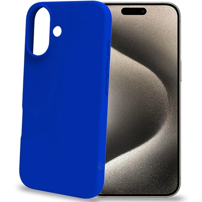 Cromo Soft rubber case iPhone 16 Blå