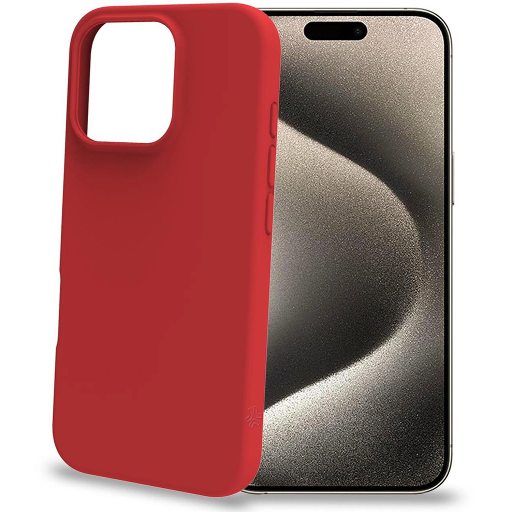 Cromo Soft rubber case iPhone 16 Pro Röd