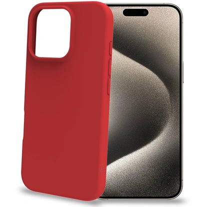 Cromo Soft rubber case iPhone 16 Pro Röd