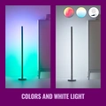 WiFi Pole Golvlampa RGB Multicolor 150cm