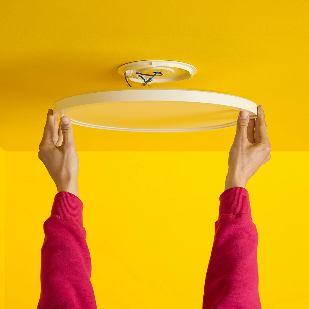 WiFi SuperSlim Plafond Ø430 22W 2450lm Varm-kallvit