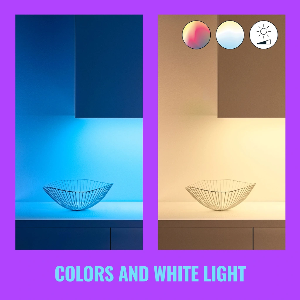 WiFi LED-Strip 1m förlängning 880lm