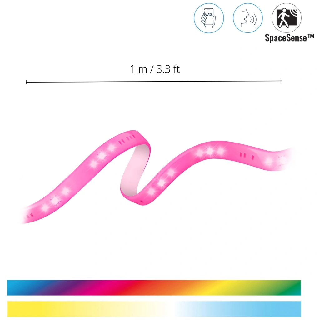 WiFi LED-Strip 1m förlängning 880lm