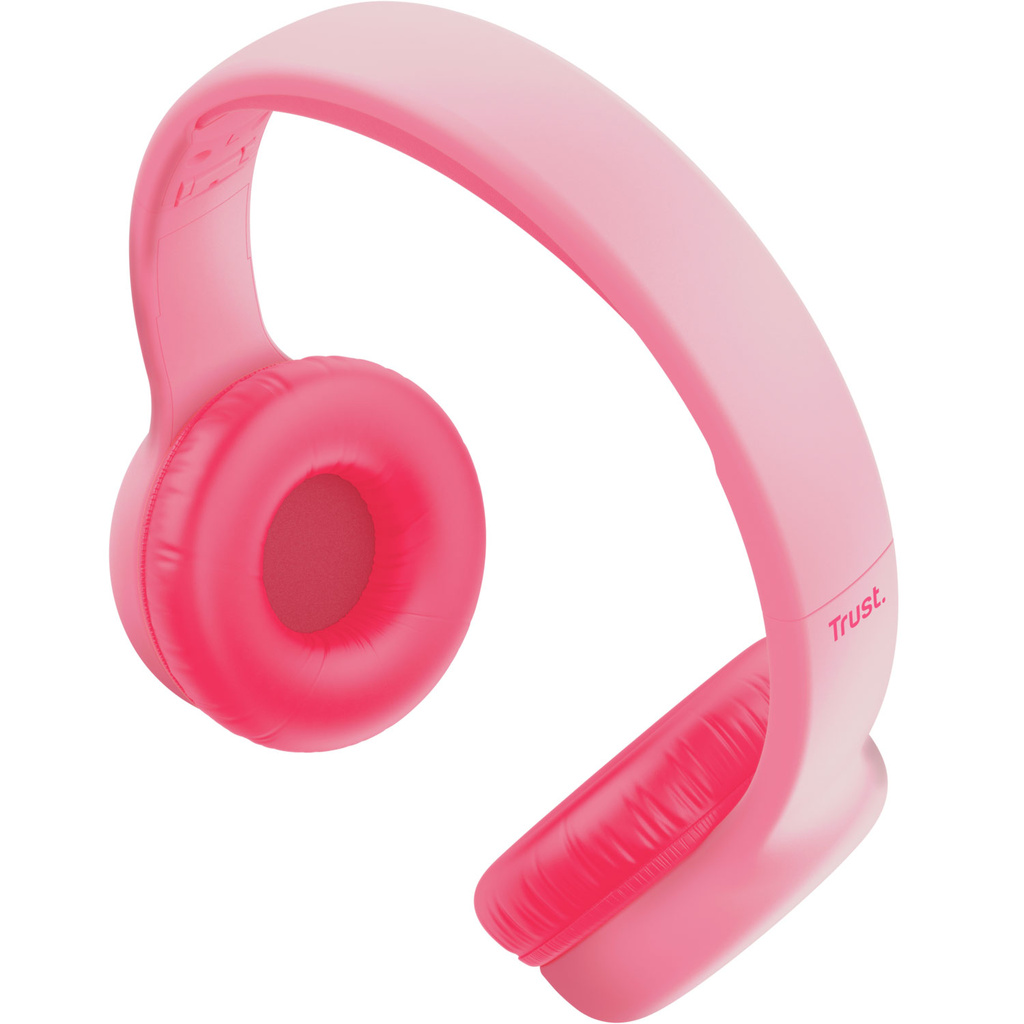 Hörlurar Barn Volymbegränsning Kabel 3,5 mm Nouna Rosa