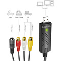 USB 2.0 Audio/Video-grabber RCA + SVHS