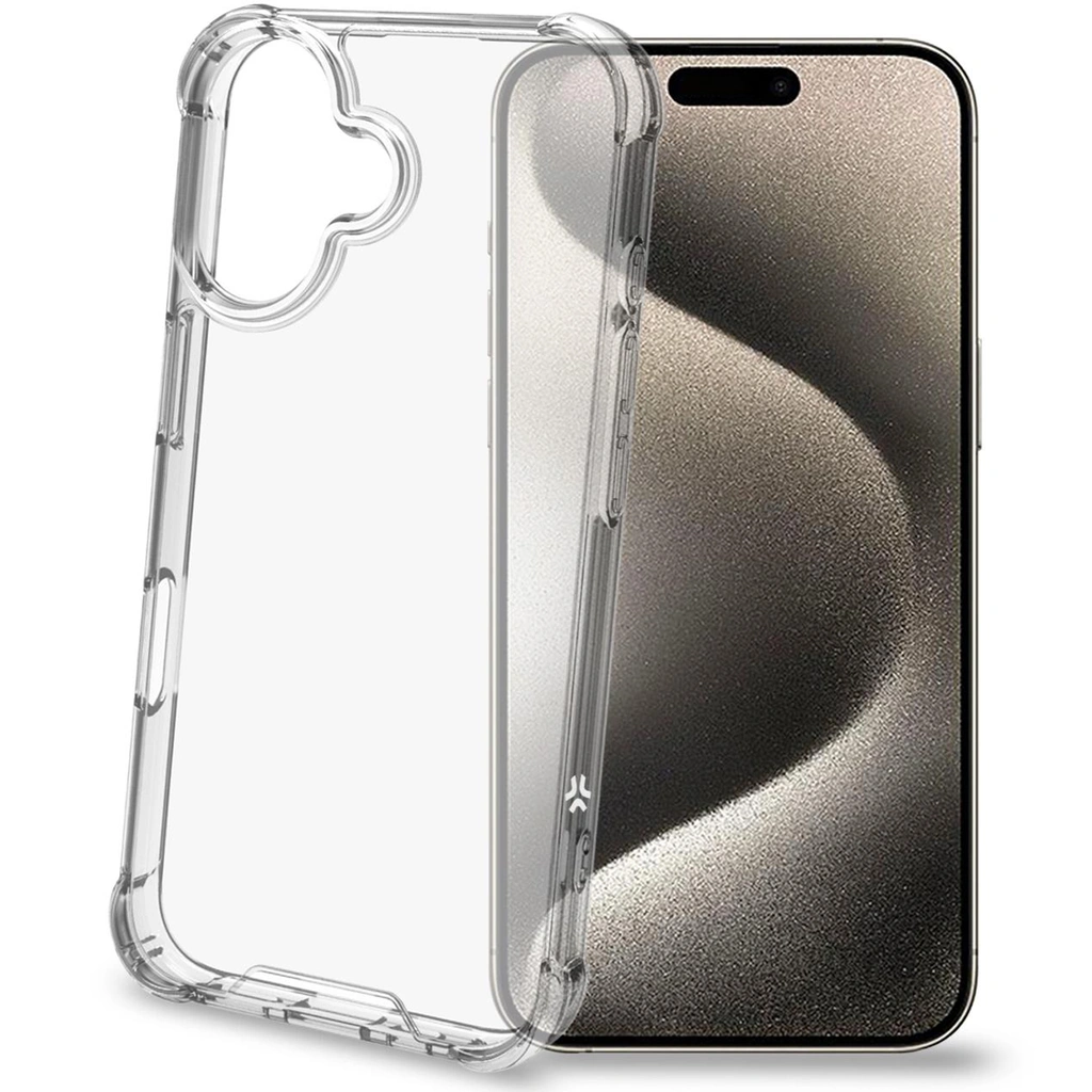 Armor Stöttåligt skal iPhone 16 Transparent