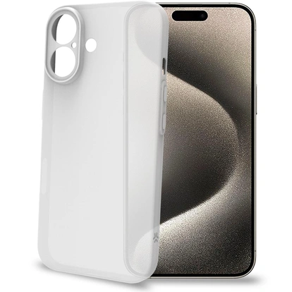 SPACE Super Thin Cover iPhone 16 Vit