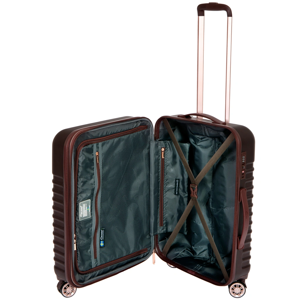 Suitcase Pasadena Medium Burgundy/Rose Gold