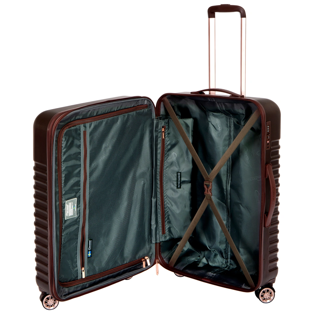 Resväska Pasadena Large Burgundy/Roséguld