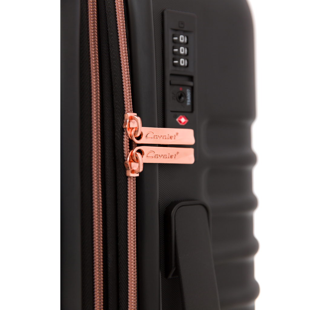 Pasadena Medium Black/Roséguld
