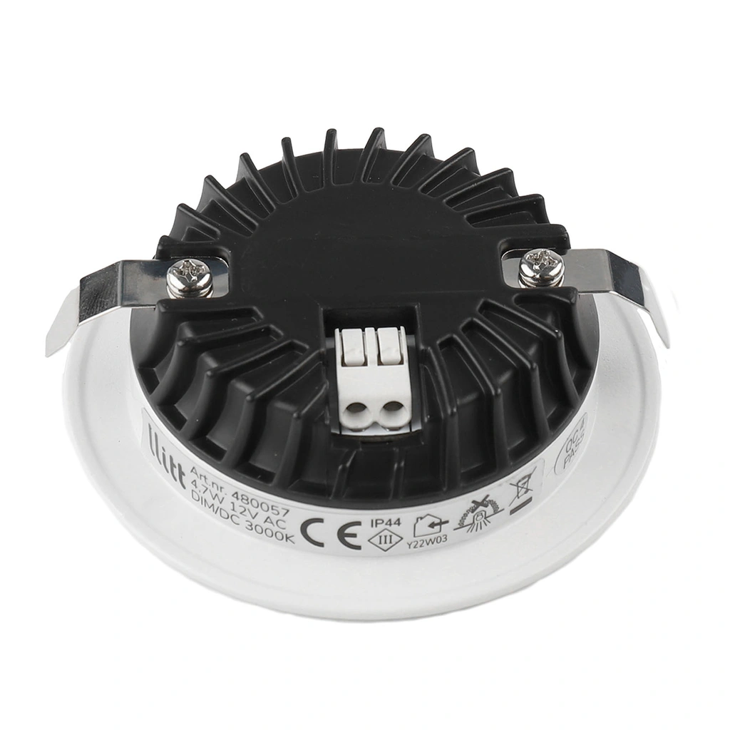 Alice 12V Infälld downlight 3000K IP44 340lm Vit 1-pack