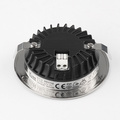 Alice 12V Infälld downlight 3000K IP44 340lm Borstad stål 1-pack